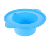 WESIEVYA 400ml Blue Silicone Wax Warmer Replacement Bowl Liner for Hair Removal Wax Pot Compatible with Electric Melting Devices and Beauty Warmers