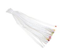 WESIEVYA 40pcs Diaper Buckles Elastic Fixing Belt Nappy Fastening Buckle Adjustable Diaper Strap and Nursery Use Random Style