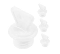 WESIEVYA 4pcs Hot Water Bottle Lid Leakproof Rubber Stopper Cap with 21mm Inner Diameter Easy Installation Safety Seal Replacement Parts for Warm Water Bag Use at Homes and Offices