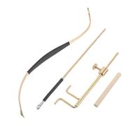 WESIEVYA 4pcs Luthier Install Repair Tool - Sound Gauge Post Setter and Retriever Clip - Sound Post Violin Installer for Instrument Care