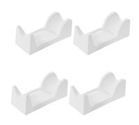 WESIEVYA 4Pcs Nail Drill Stand: Electric Nail File Holder - Efile Handpiece Rest - Universal Desktop Cradle for Manicure Drill Pen Grinder Salon Station Organizer