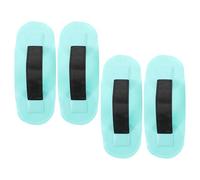 WESIEVYA 4pcs Neoprene Kayak Handles Replacement Carry Strap for Inflatable Boats Canoes and Paddleboards Ergonomic Soft Grip Side Mount Handrail for Easy Hauling and Stability in Water