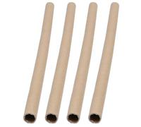 WESIEVYA 4pcs Paper Cardboard Tubes for Crafts and Posters, Blank Paper Tubes Plastic Material, for DIY Craft Projects and Storage of Long Articles, Suitable for Art Activities
