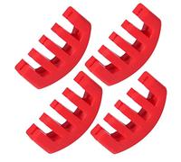 WESIEVYA 4pcs Violin Practice Mutes Rubber Silencers for Quiet Playing Essential Violin Accessories for Beginners Easy to Use and Install Protects Instrument from Scratches
