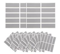 WESIEVYA 50 Sheets Scratch off DIY Cards Peel and Stick Scratch Card Stickers for Birthday Games Party Prizes School Event Supplies