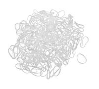 WESIEVYA 5000pcs Upgraded High Elasticity Elastic Rubber Band Hair Tie for Women Wide Tpu Hair Ties Lightweight and Sturdy for Daily Use and Travel