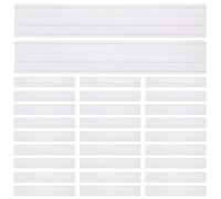 WESIEVYA 50pcs Dry-erase English Writing Sentence Strips, 3x16in Ruled Letter Learning Cards, Reusable Classroom Supply for Handwriting Practice and Phonics Education