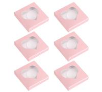 WESIEVYA 50pcs Glitter False Eyelash Box Lash Tray for Lash Holder Empty Eyelash Storage Box for Makeup Storage