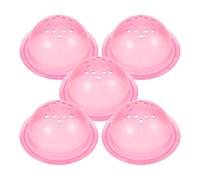 WESIEVYA 5pcs Plastic Pipe Stopper for Hamster Cage Tube Ends, DIY Hamster Maze Accessories, Easy to Install Plastic Pipe Stoppers to Promote Healthy Habits the Cage