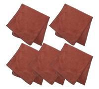 WESIEVYA 5pcs Reusable Microfiber Guinea Pig Blanket for Small Pets Providing Comfort and Warmth in Pet Sleeping Areas Stylish Coffee- Soft Small Animal Sleeping Pad for Hamsters