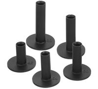 WESIEVYA 5pcs Silicone Golf Ball Tees for Golf Practice and Golfing that Distance for Convenient Use