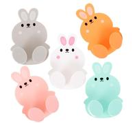 WESIEVYA 5pcs Wall Hook Cable Management Hooks Plug Holder for The Wall Multi-Functional Space Saving Abs Assorted Color Utility Storage for Home Kitchen