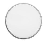 WESIEVYA 6 Inch Double-layer Semi-drum Skin Replacement Milky White Oil Drum Head Cover Jazz and Snare Drums Universal Accessory for and Percussion