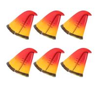 WESIEVYA 6pcs Birthday Parrot Costume Nose Props with Realistic Vinyl Beak, Comfortable Fit and Easy to Clean, for Animal Cosplay Mask Fun and Birthday Party Dress up Accessories