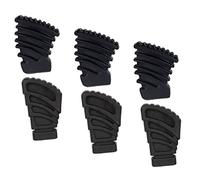 WESIEVYA 6pcs Drum Kit Stand Pads Drum Rack Feet Covers Rubber Feet for Marching