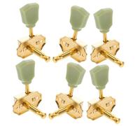 WESIEVYA 6pcs Guitar Tuning Pegs Replacement Turning Key Guitar Parts for Acoustic Electric