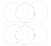 WESIEVYA 6pcs Nylon String for Balalaika, Replacement Balalaika String Accessories, Professional Musical Instrument Parts for Acoustic Folk Music