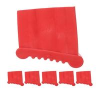 WESIEVYA 6pcs Rubber Step Ladder Feet Pads for Folding and Telescopic Ladders with Quick Adjustment Portable Anti-Skid Replacement Pads for Household Repairs and Outdoor Tasks