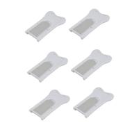 WESIEVYA 6Pcs Safety Lock Durable Sliding Door Lock for Cabinets Windows Easy Adhesive Installation Fit for Babyproofing Home