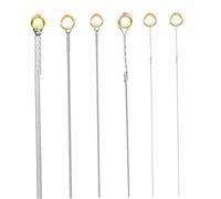 WESIEVYA 6pcs Semi Acoustic Electric Guitar Strings Replacement Set Professional Guitar Supplies