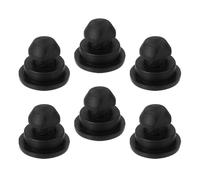 WESIEVYA 6pcs Small Rubber Feet for Rice Cooker Replacement, Heavy Duty Black Rubber Feet Bumpers with Heat Insulation and Antivibration Features, Suitable for Pressure Cooker and Kitchen
