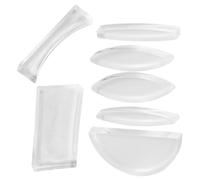 WESIEVYA 7Pcs Set Optical Lens Set for Physics Experiments Acrylic Convex and Concave Lenses Teaching Tools for Classroom and Laboratory Use
