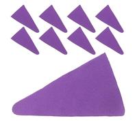 WESIEVYA 9pcs Saxophone Cleaning Cloth: Polishing Cleaning Cloth for Brass Instruments, Woodwind, and Strings, Great for Classroom, Recording Studio Instrument Maintenance Purple