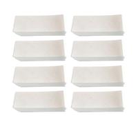 WESIEVYA Absorbent Paper Towels and Laboratory 8 Packs 100 Sheets Each, White Cotton Material, Water Absorbent Easy to Use for Dust Removal Chemistry Experiment in Labs
