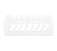 WESIEVYA Acrylic Mobile Phone Organizer 7 Slots, Multi Phone Stand for Personal Desks and Offices, Sleek Modern Design, Versatile Compatibility for Smartphones and Tablets