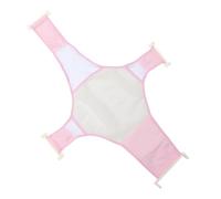 WESIEVYA Adjustable Bath Seat Support Net Anti-Slip Shower Mesh for Newborns -Shaped Comfortable Bathing Bed with Sturdy PP Buckle Multi-Purpose Shower Supplies