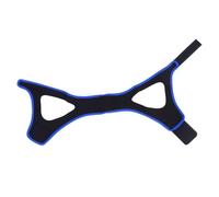 WESIEVYA Adjustable Chin Strap for Sleeping Mouth Breathers Soft Neoprene Jaw Support Anti-Snore Jaw Strap Black Comfortable Sleep Stop Snoring Device