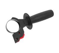 WESIEVYA Adjustable Electric Hammer Handle Replacement for Impact Drill and Electric Hammer, Black Plastic Non-Slip Auxiliary Handle with Inner Diameter 46-52mm, Easy Installation for Daily