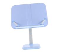 WESIEVYA Adjustable Reading Stand for Boy Girl Foldable Desk Book Holder Versatile Cooking Book Display for Bedside Living Room Use Encourages Posture Love for Reading