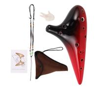 WESIEVYA Alto C Ceramic Ocarina Musical Instrument for Beginners and Professionals Precise Tuning and Rich Sound Ceramic Construction Versatile for Various Music Genres and Performance