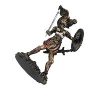 WESIEVYA Ancient Greek Statue Retro Resin Sculpture Miniature Goddess Figure Creative Home Decor for Living Room Bookshelf Cabinet Decoration European Style Collectible Ornament