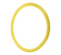 WESIEVYA Arm Hoop Mini Weighted Hoop Pe Yellow Arm Exerciser User-friendly Design Muscle for Work and Relax 33cm