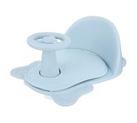 WESIEVYA Baby Bath Seat and Infant Bathing Chair Anti-Slip Newborn Shower Support Bath Stool with Suction Cups, Blue, Safe for Babies and Toddlers in Household Bathtubs