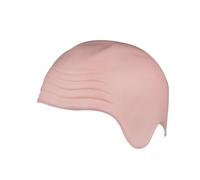 WESIEVYA Bald Wig Halloween Mask Props Bald Cosplay Mask Pink Latex Headwear for Carnival Masquerade Parties Unique Face Makeup Accessory