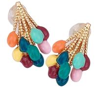 WESIEVYA Balloon Dangle Earrings for Women Vintage Minimalist Lightweight Jewelry Elegant Drops with Smooth Finish Chic Accessory for Daily Wear and Special Occasions