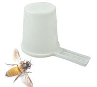 WESIEVYA Beekeeping Entrance Feeder Plastic Feeder with Easy to Use Design and Drowning for Larvae for Garden