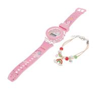 WESIEVYA Boys and Girls Silicone Watch Luminous Unicorn Cartoon Electronic Wristwatch for Girls, Pink Glow in The Dark Children’s Silicone Digital Watch Random Packaging, Suitable for Everyday Wear