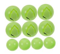 WESIEVYA Cat Bells Set 10pcs Bouncy Balls Smart Cat Ball Pet Noise Maker Box Inserts Pet Diy Animal Puppet Bell Replacement