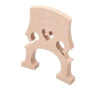 WESIEVYA Cello Bridge Premium Maple Wood Instrument Accessory Effortless Setup for Enhanced Performance Durable Cello Part for Stability and Comfort