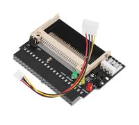 WESIEVYA Compact Flash to Ide Adapter Supports Cf-i and Cf-ii Cards with 3 LED Indicators 50-pin Standard Socket Plastic Material Includes Ide Power Cable, for Internal Computer Hdd