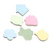 WESIEVYA Creative Self-adhesive Note Pads Tearable Memo Stickers, Practical Paper Pads for Students and Teachers, Suitable for Posting on Walls and Blackboards, for Office and School Use