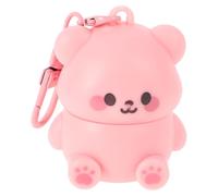 WESIEVYA Cute Bear Shaped Lip Gloss for Toddler Girls, Lightweight and Safe Plastic Lip Balm for Moisturizing and Hydrating Baby Girls Skin Care, Holiday Stocking Stuffer Style