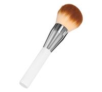 WESIEVYA Data ["dense Foundation Makeup Brush with Fluffy Synthetic Hair and Wooden Handle for Blending Liquid Cream and Powder Cosmetics, for Ladies and Girls