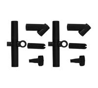 WESIEVYA DIY Kite Frame Plastic Connectors Set 8Pcs 2 Sets with Straight Slant T-Shaped Parts for 1.8M Sport Kite Repair and Assembly for Outdoor Flying and Craft Projects