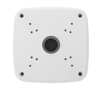 WESIEVYA Dome Camera Ceiling Mount Bracket Sturdy Cable Management White Aluminum Alloy with Cable Concealment Box for Indoor Business Settings