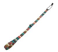 WESIEVYA Double Hooks Ukulele Belt Adjustable Strap No Punching Design Sturdy Cloth and Plastic Stable Structure Ukulele Parts for Comfortable Playing and Showing Different Personalities